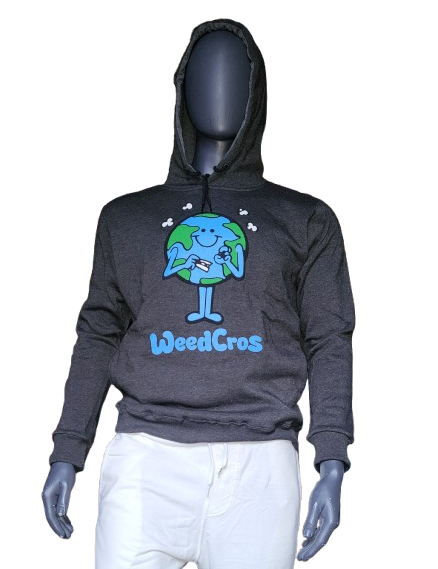 Buzo con CapuchaWeedcros Gris Oscuro