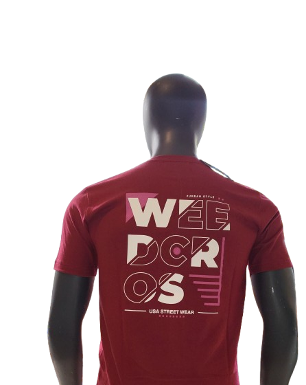 Remera Roja Weedcros