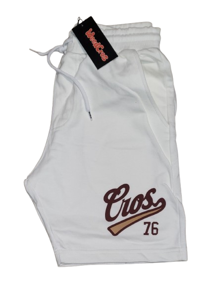 Shorts deportivos blancos