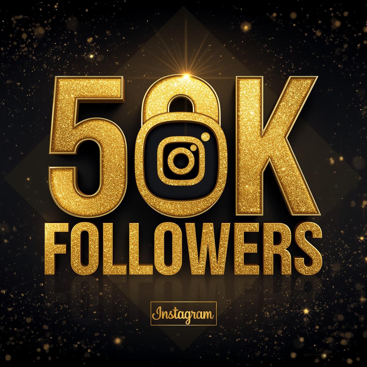 50K Instagram Followers
