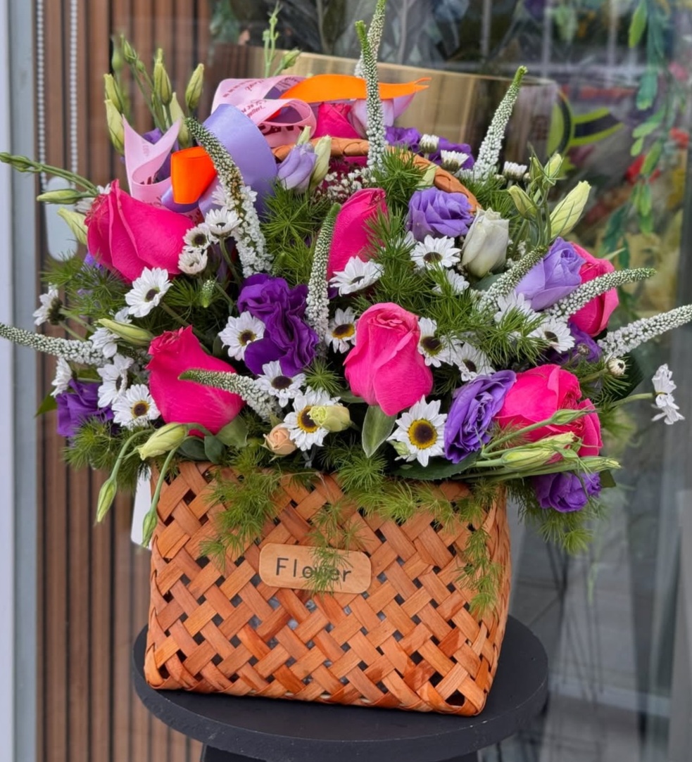 Mixed Flower Basket