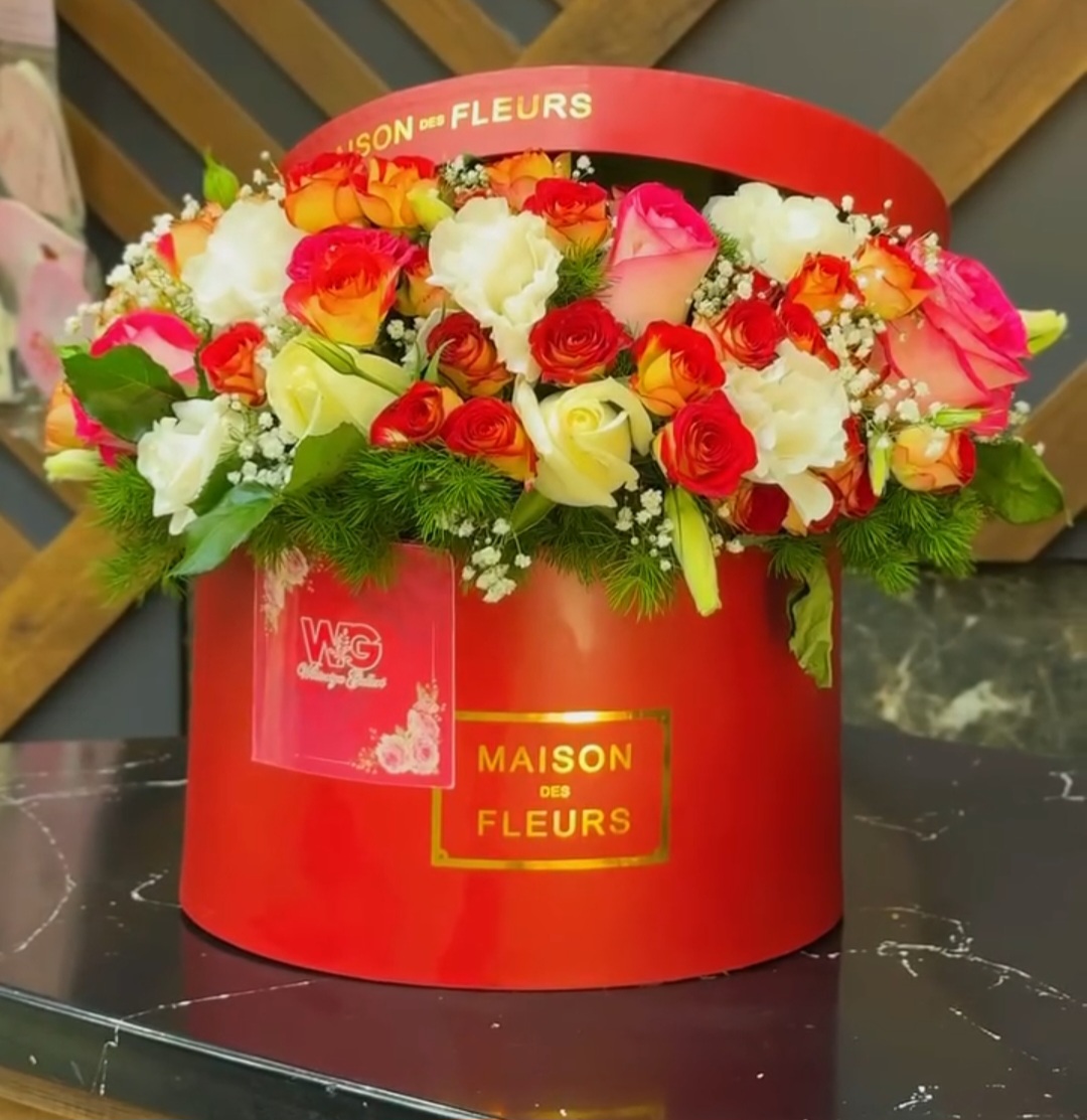 Luxury Flower Box Arrangement