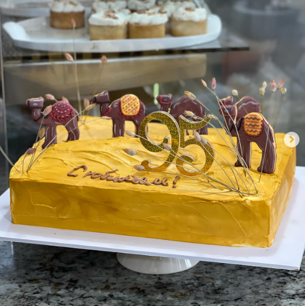 Desert Camel Birthday Cake