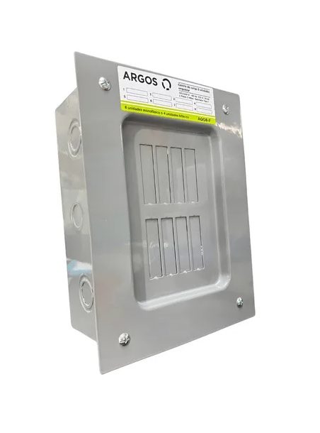 Centro de carga de 8 espacios