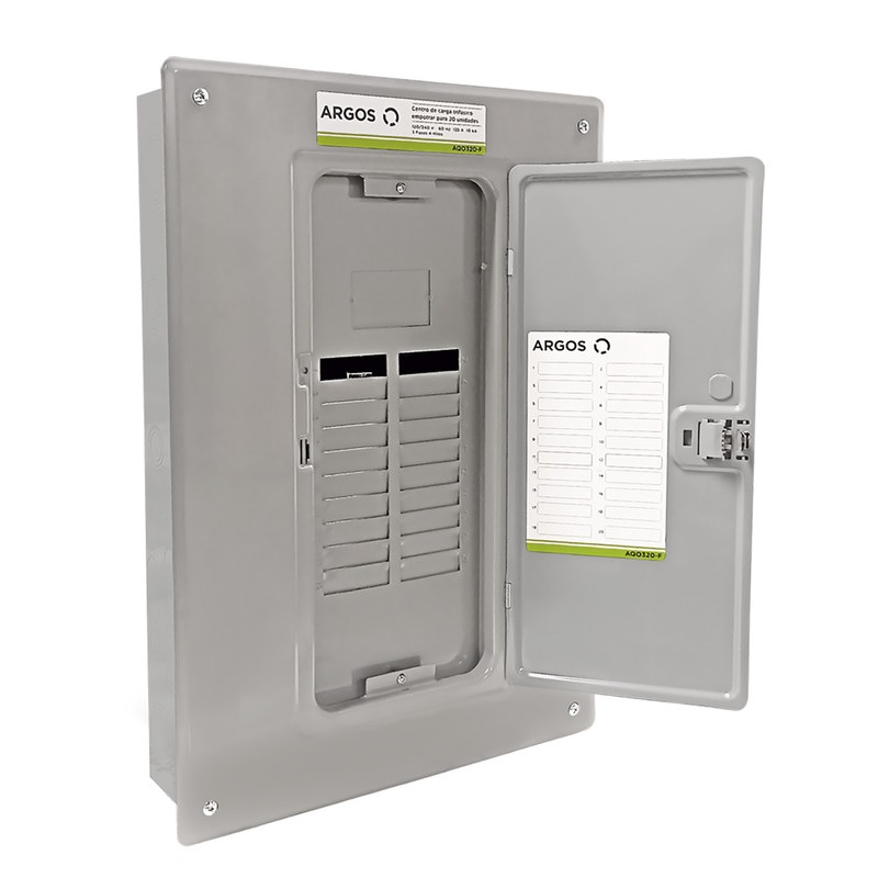 Centro de carga 20 espacios Trifásico