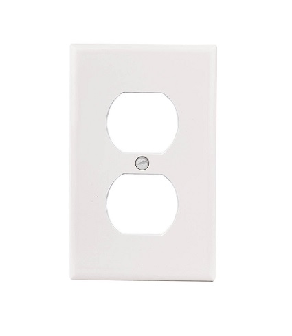 Placa ABS para contacto duplex