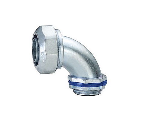 Conector curvo para tubo liquidtight 1"