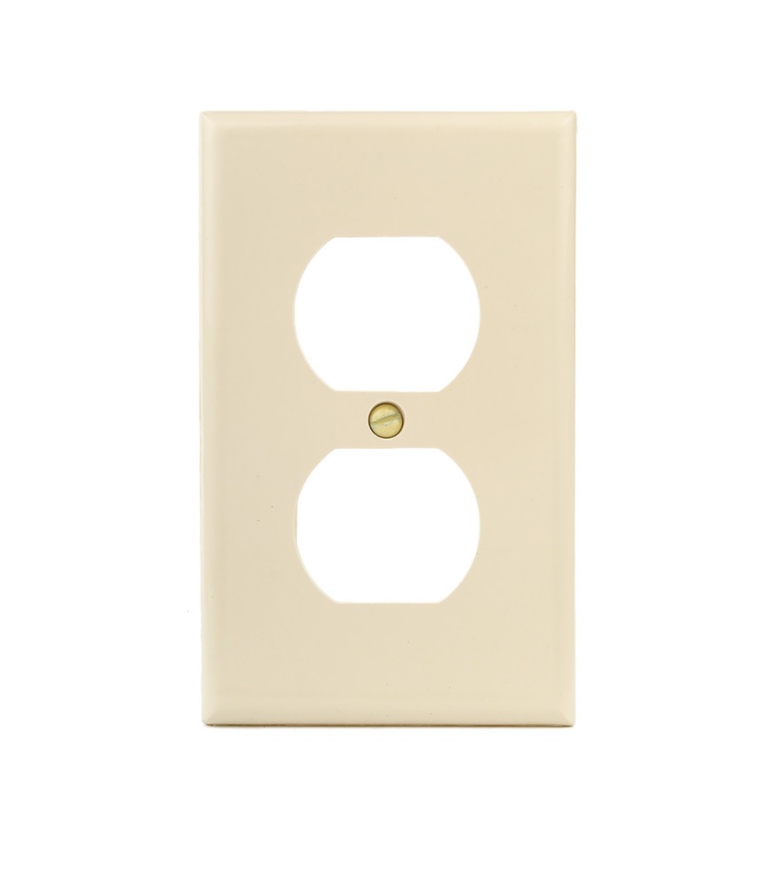 Placa ABS para contacto duplex