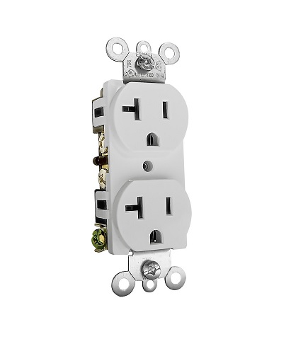 Contacto doble aterrizado 20A