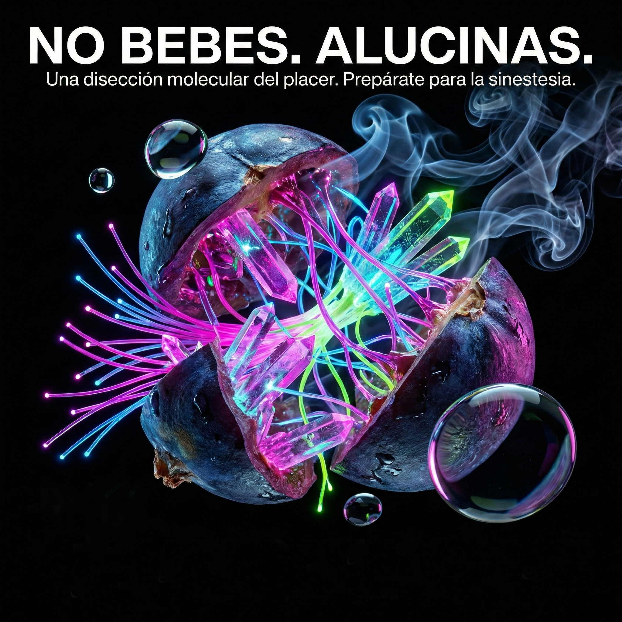 Ilustración Psicodélica Bebida