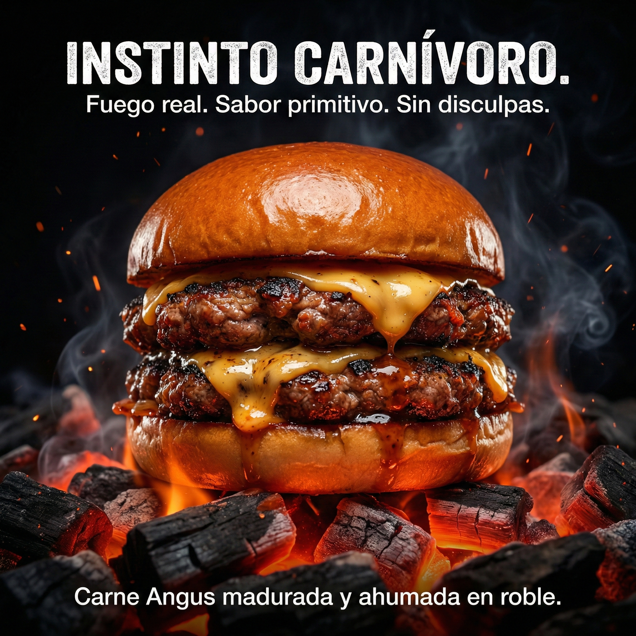Hamburguesa Angus Ahumada