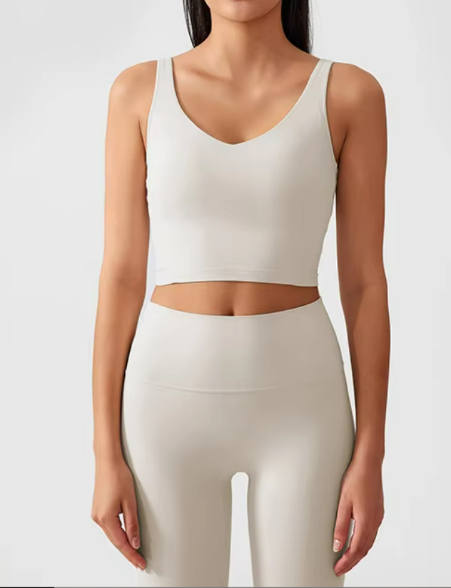 ToufBare Creamy Yoga Set