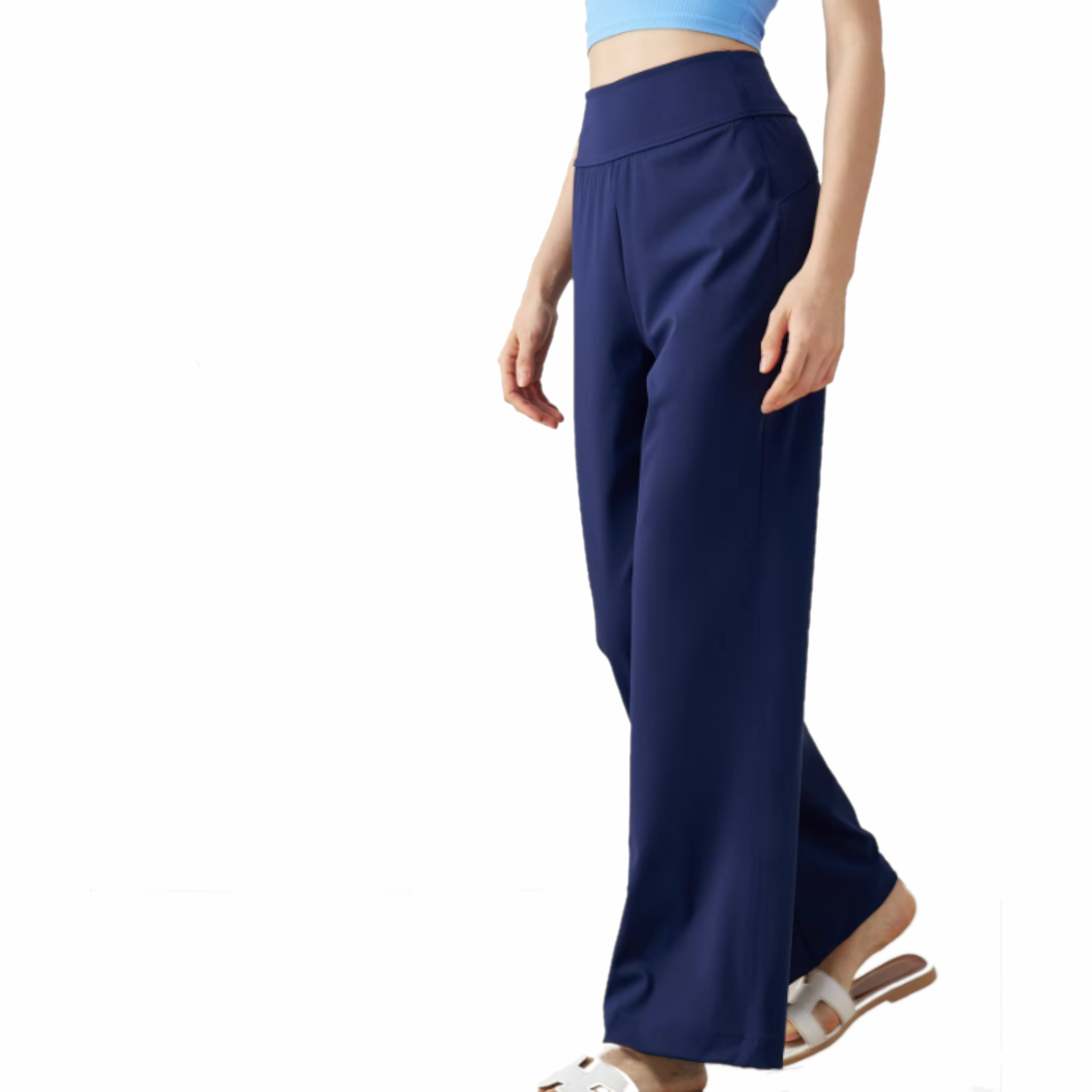 Women's High-Waisted Wide Leg Pants