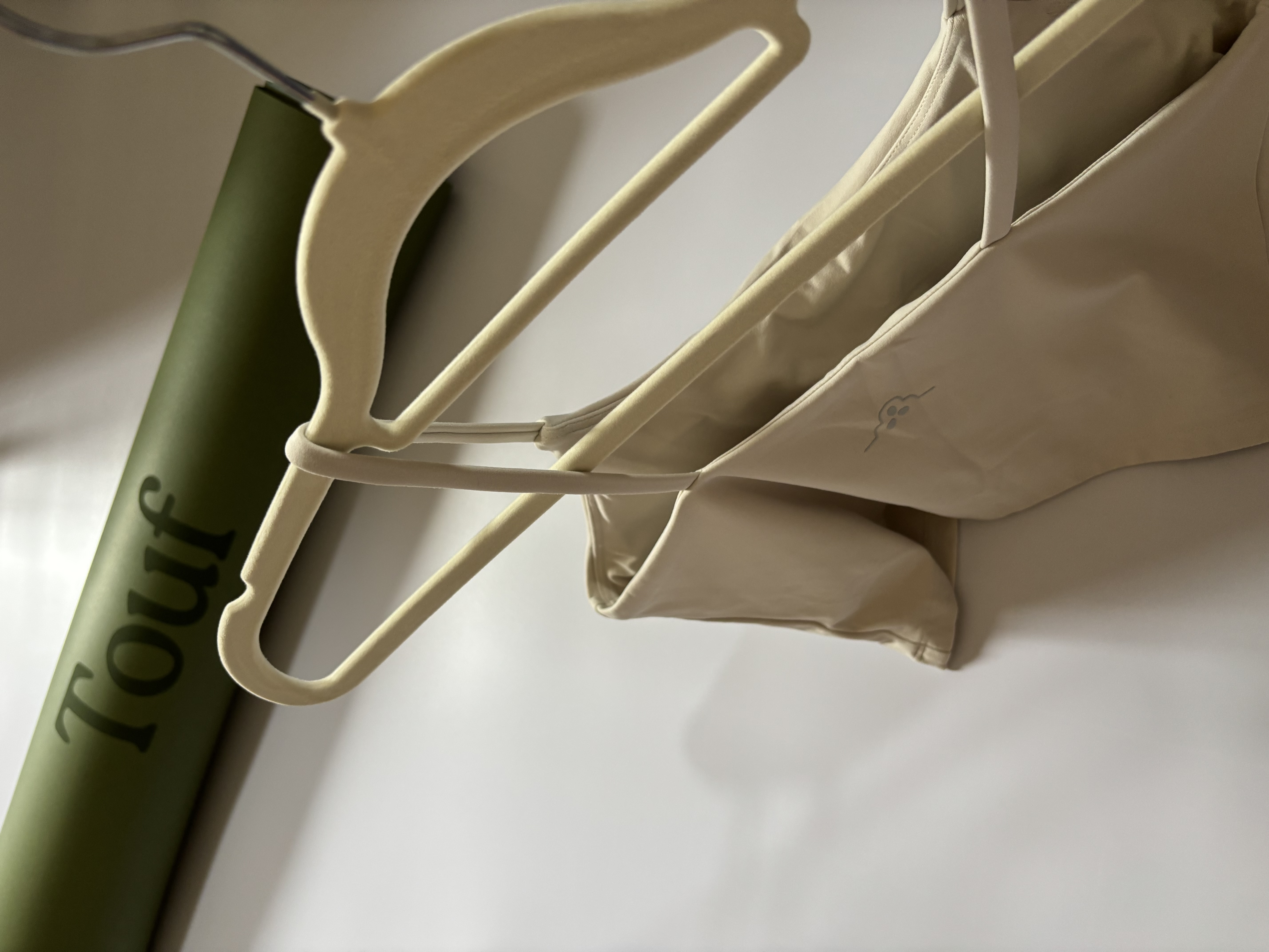 Beige Align Strap Bra