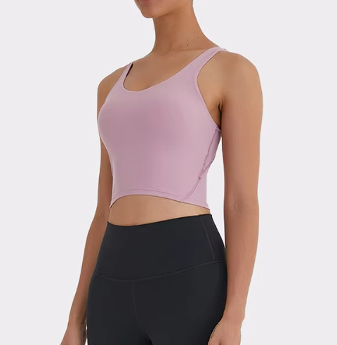 Touf Essential Flow Bra - Rose Pink