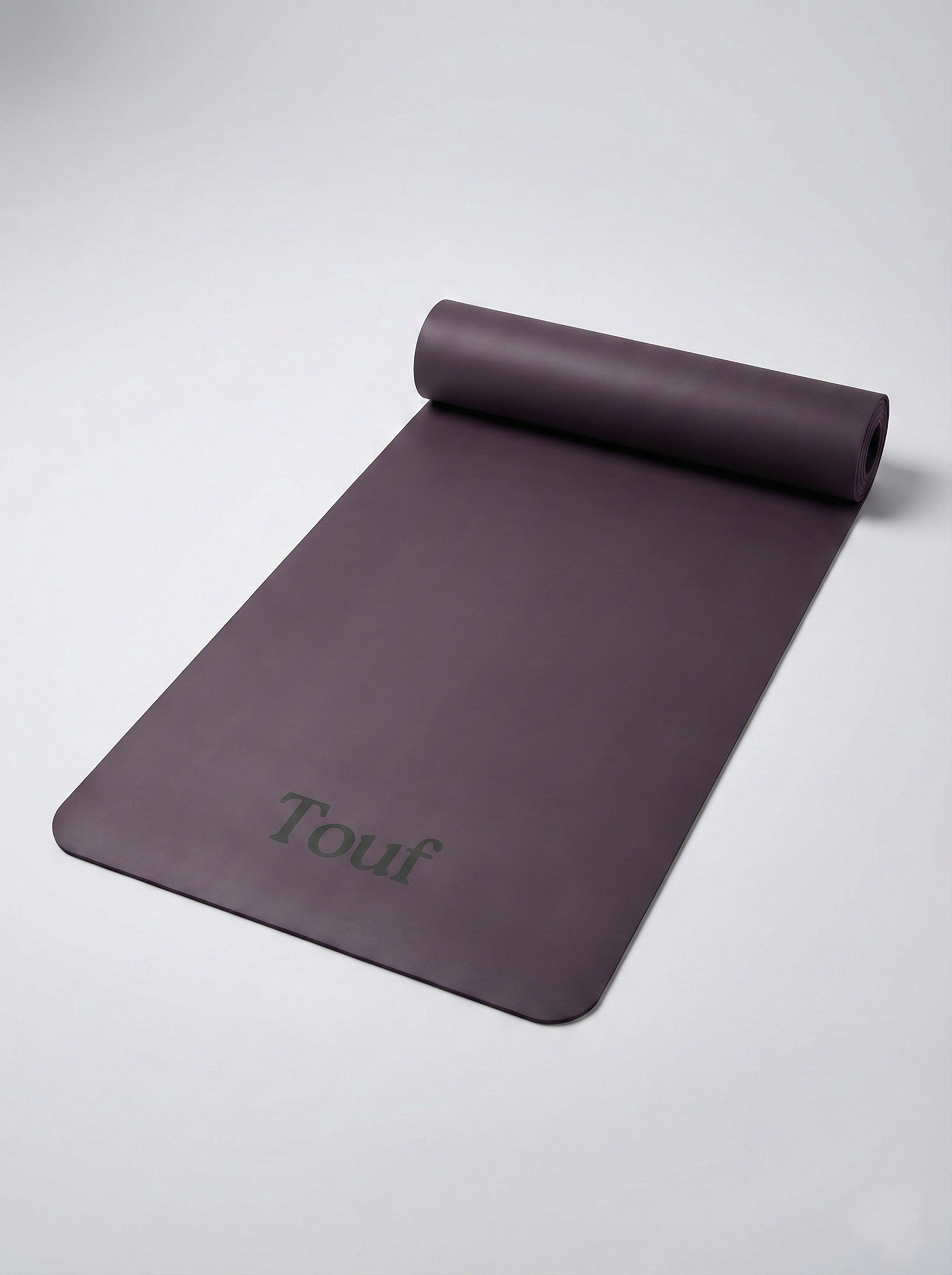 Touf Pupper Yoga Mat Burgundy 5mm