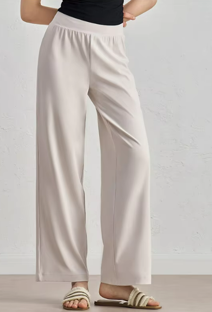 Women's High-Waisted Wide Leg Pants