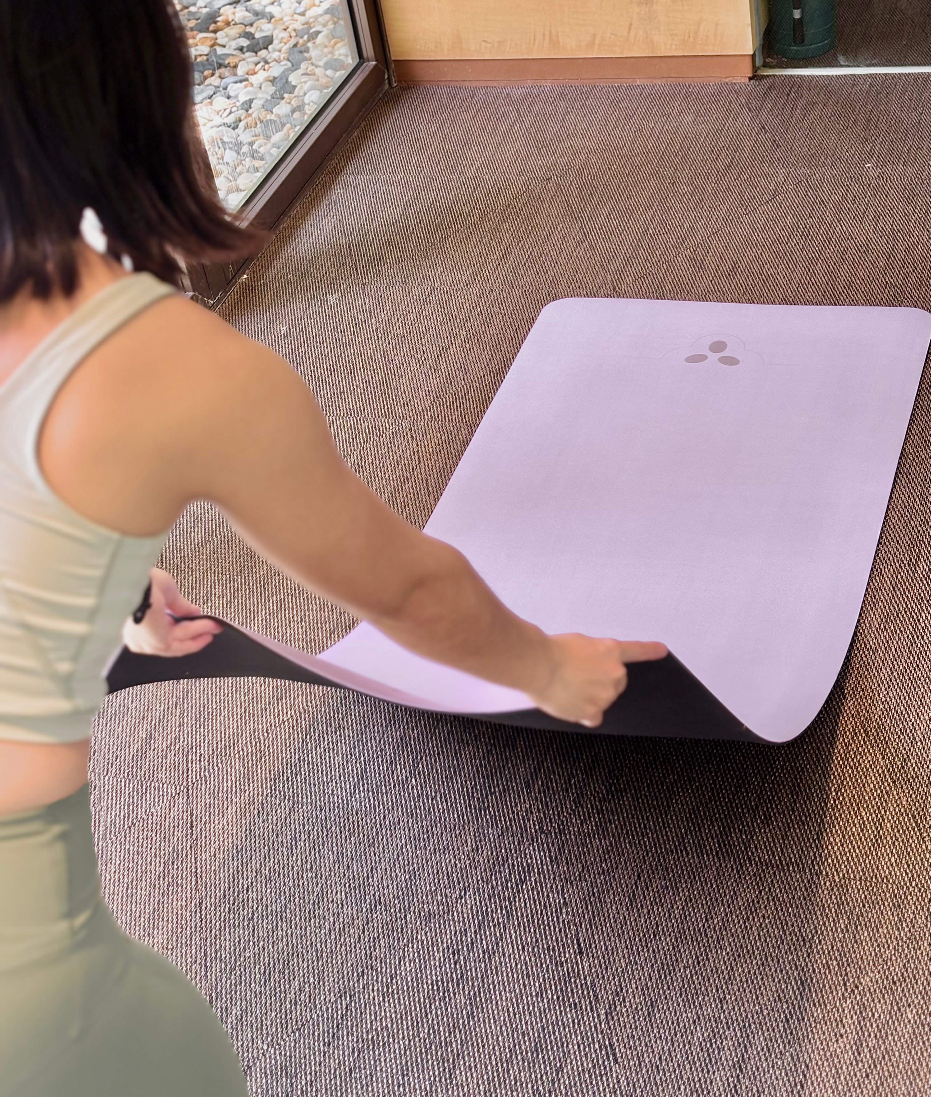 Yoga Mat Purple Shades