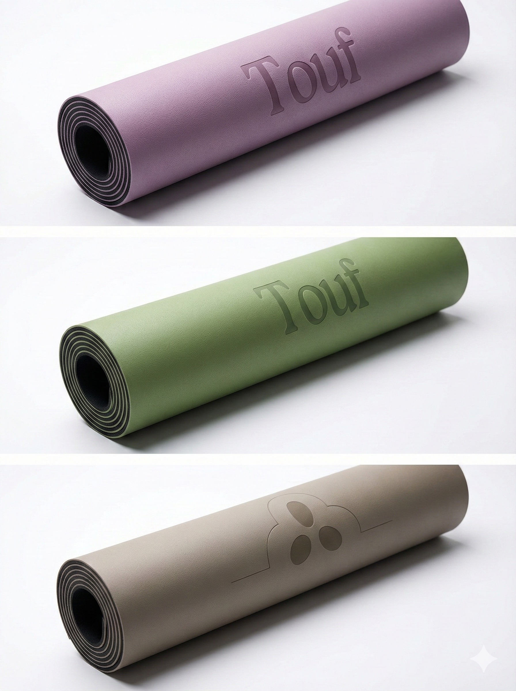 Touf Pupper Yoga Mat Lilac 5mm