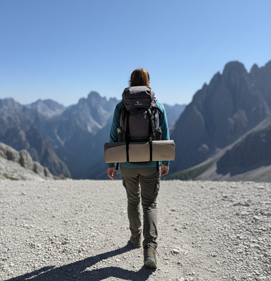 Touf Pupper Yoga Mat Nude Cocoa 5mm