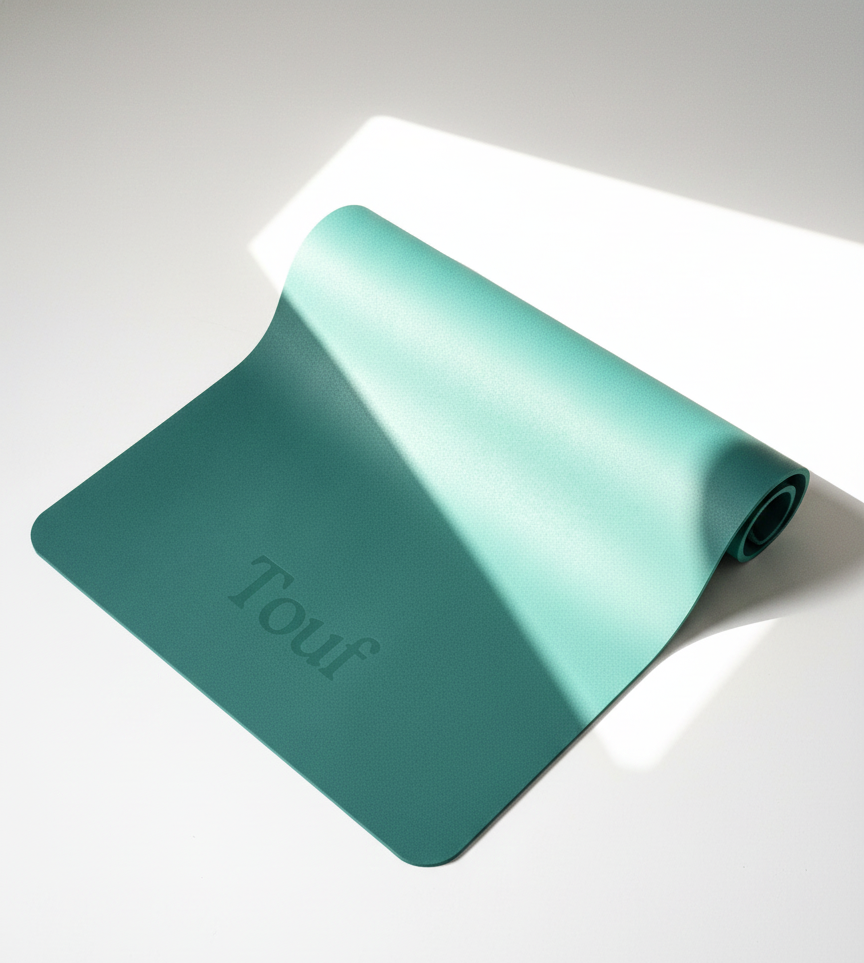 Touf Pupper Yoga Mat Sea Green 5mm