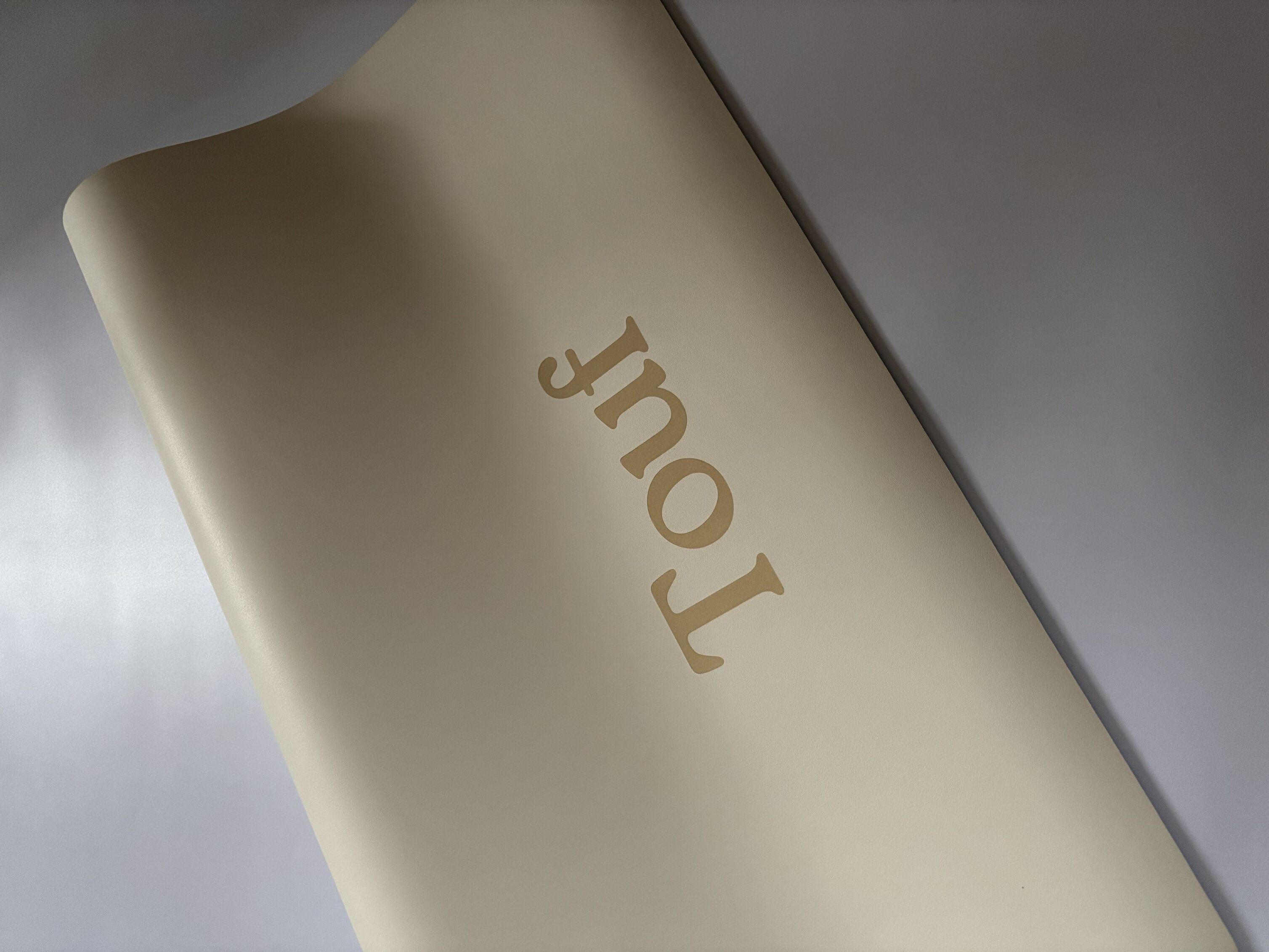 Touf Pupper Yoga Mat Creamy White 5mm