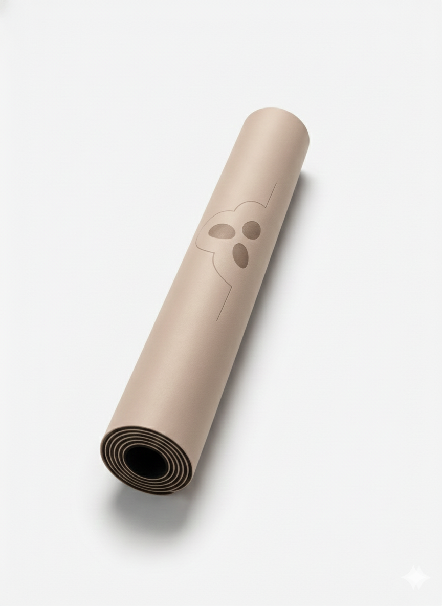 Touf Pupper Yoga Mat Nude Cocoa 5mm