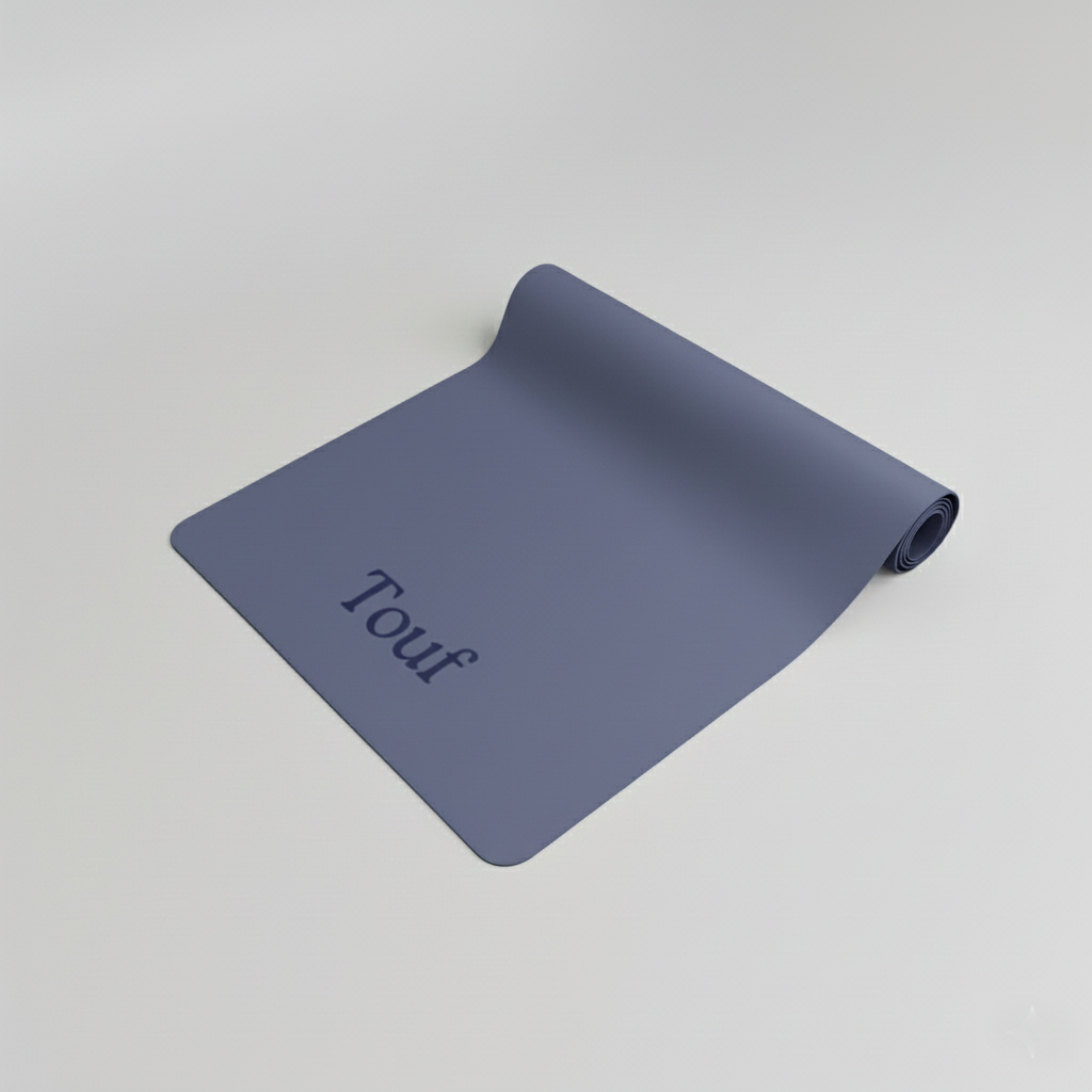 Touf Pupper Yoga Mat Stone Blue 5mm