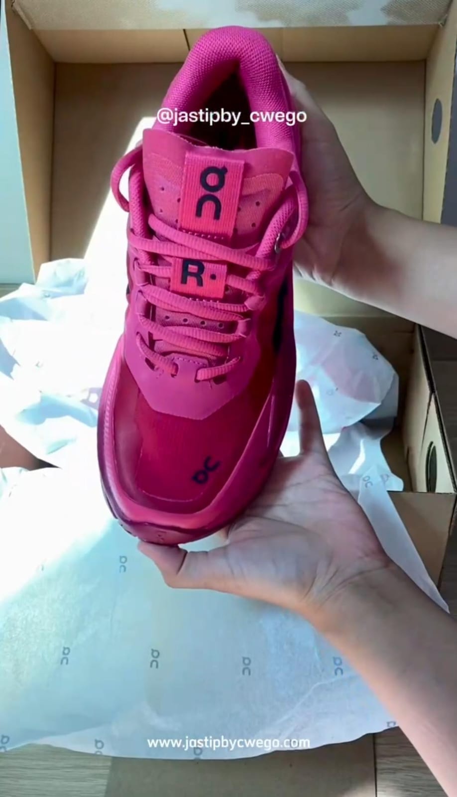 Sepatu Olahraga Oncloud Running Pink