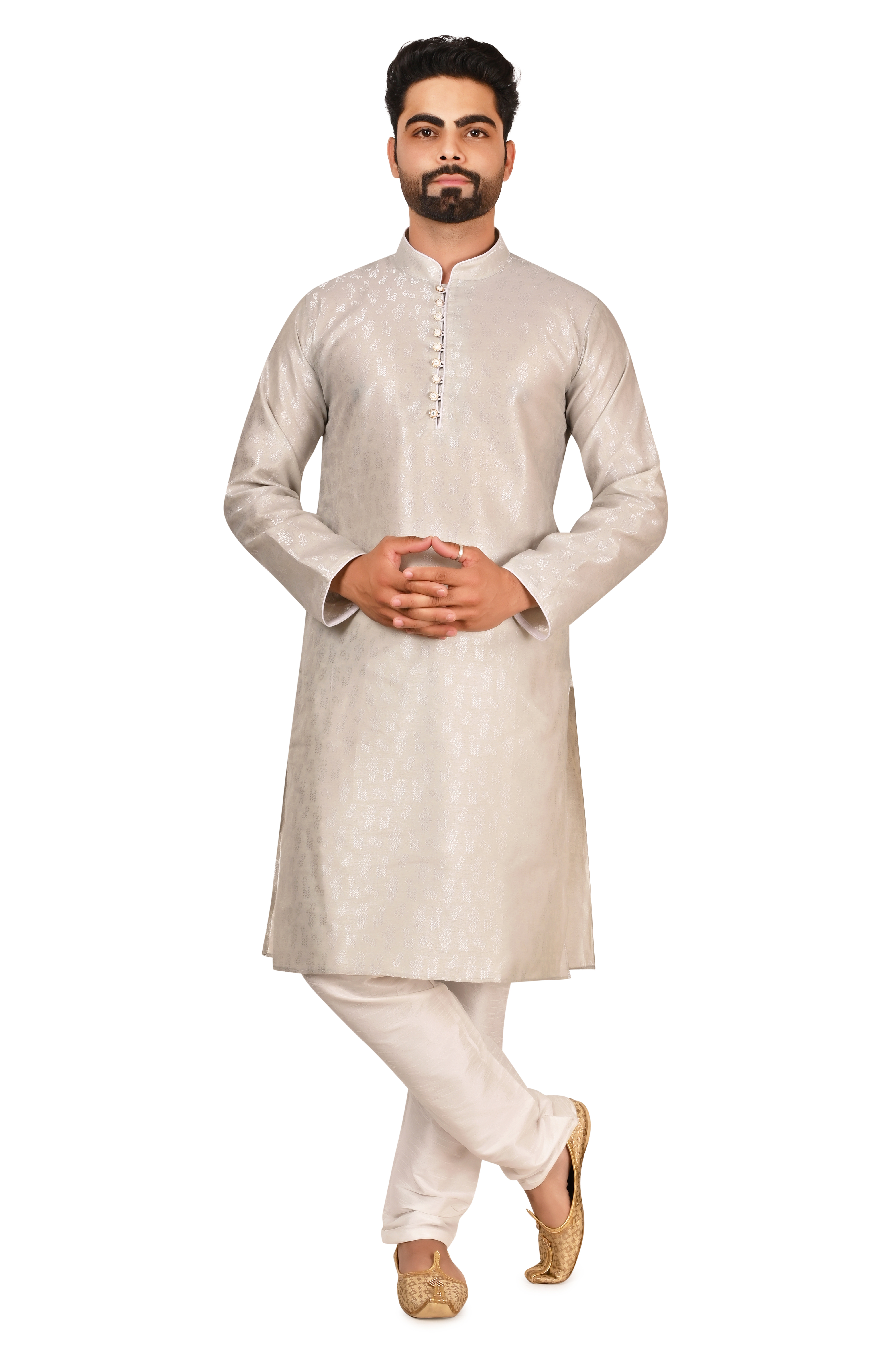 Men's Cream Kurta