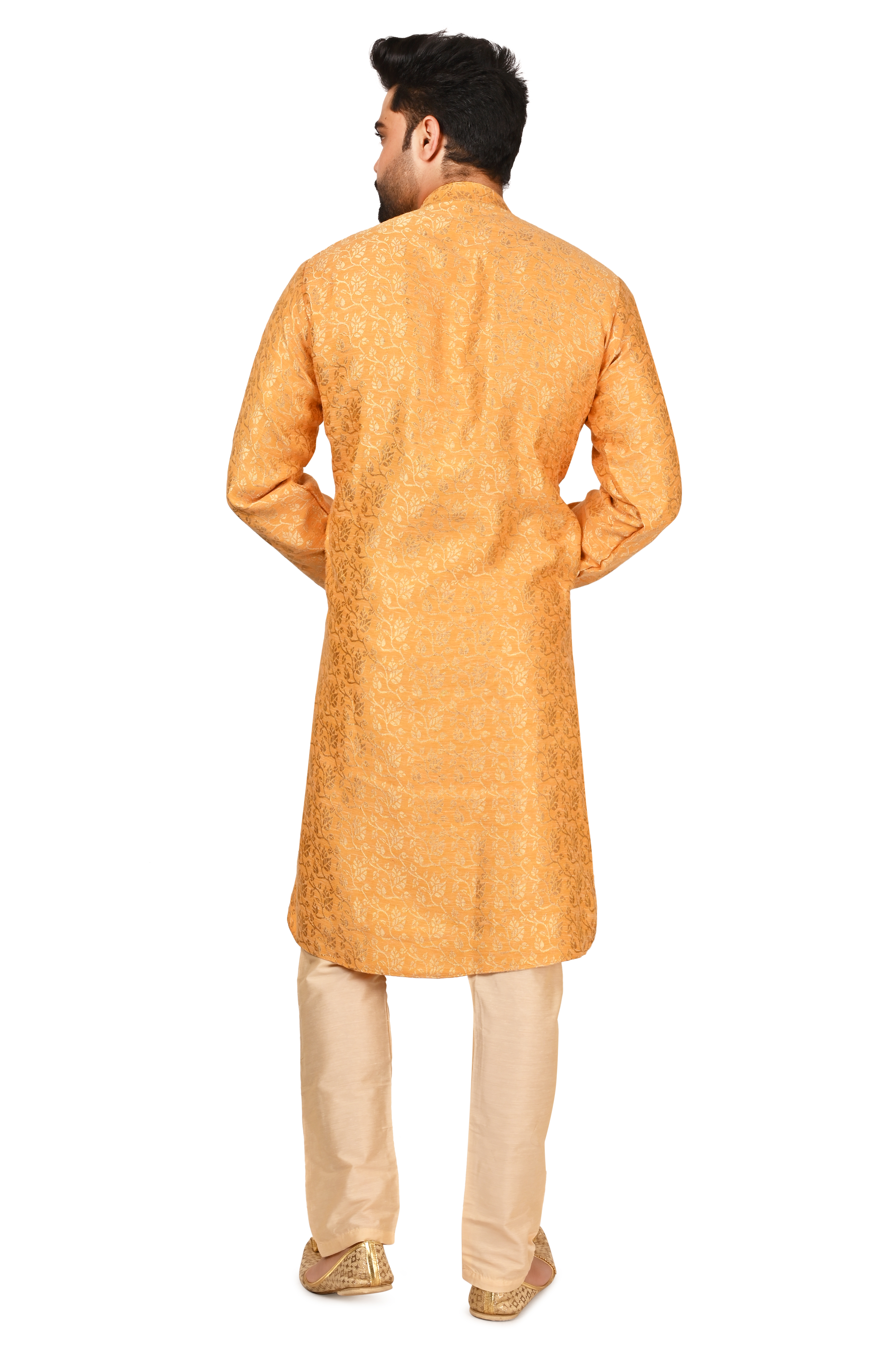 Men's Golden Kurta