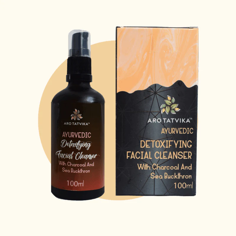 DETOXIFYING FACIAL CLEANSER WITH CHARCOAL AND SEA BUCKTHORN (100ml)
