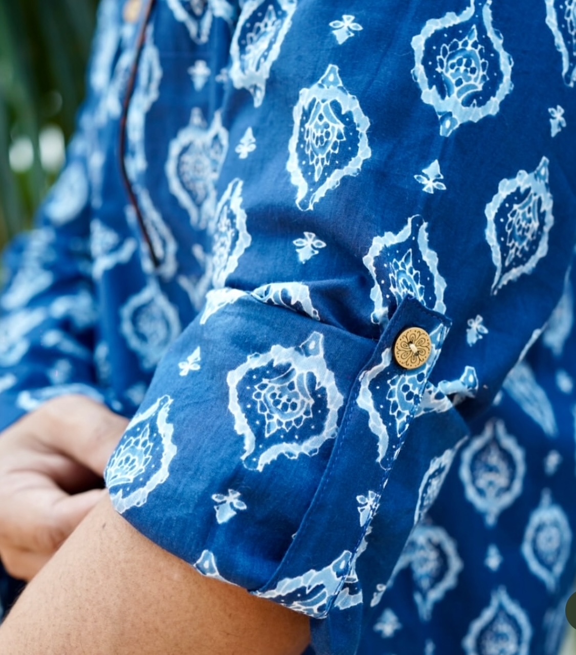 Indigo blue Kurta