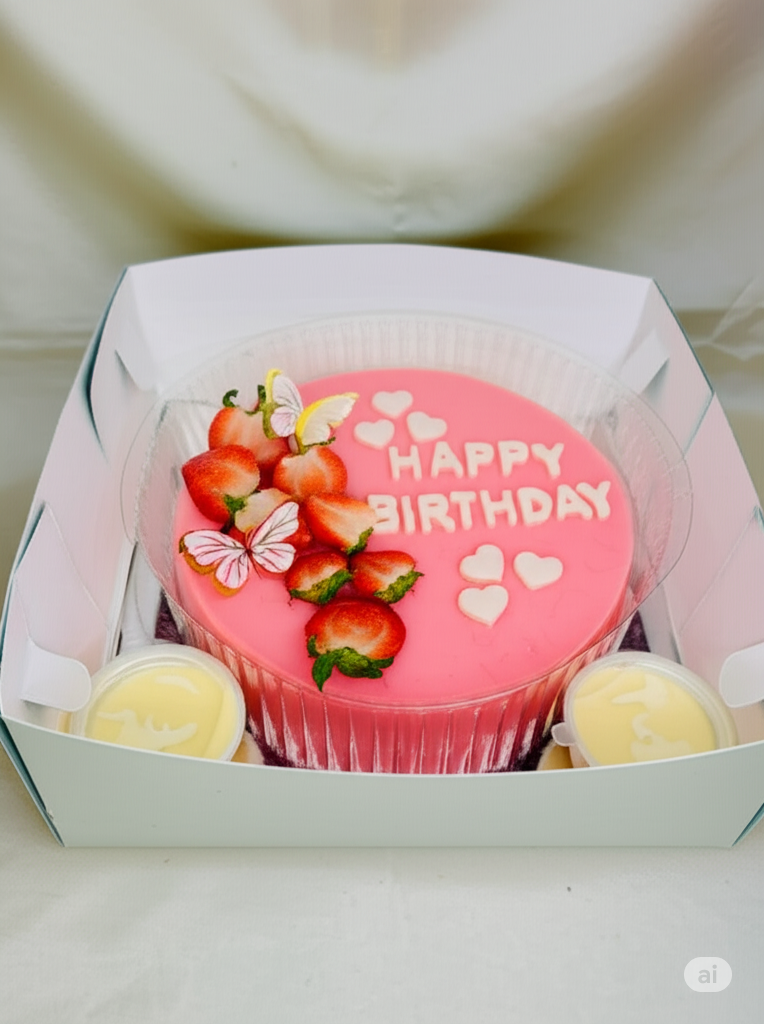 Pudding tart srawberry. Only 135k