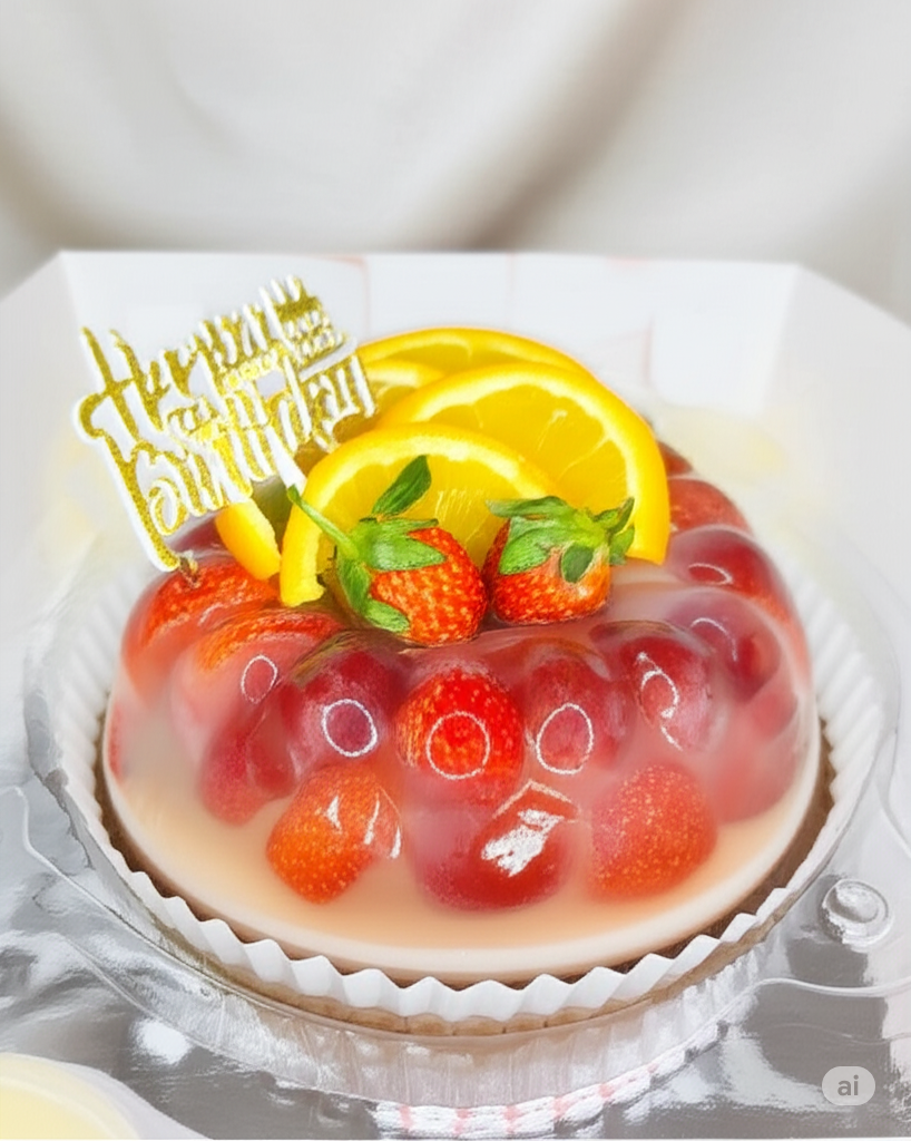 Hampers Pudding buah kaca d16. Only 110k