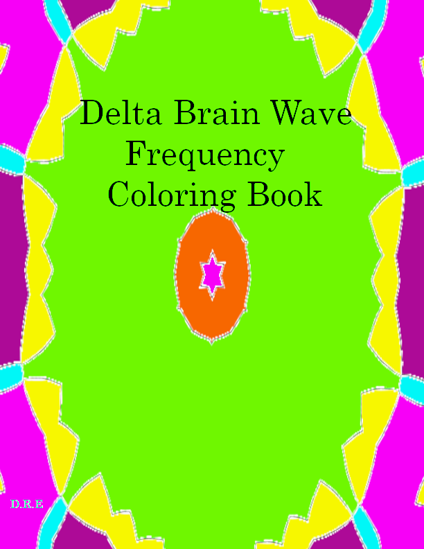 Delta Brain Wave Frequency Coloring Book