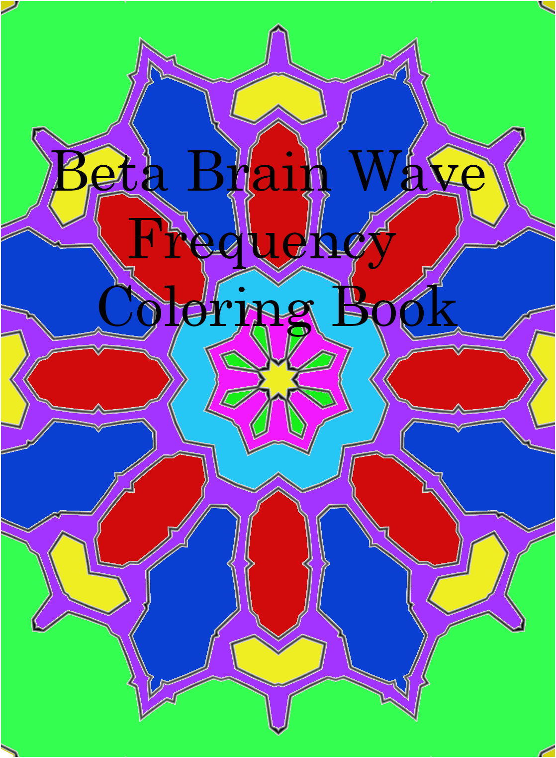 Beta Brain Wave Frequency Coloring Book