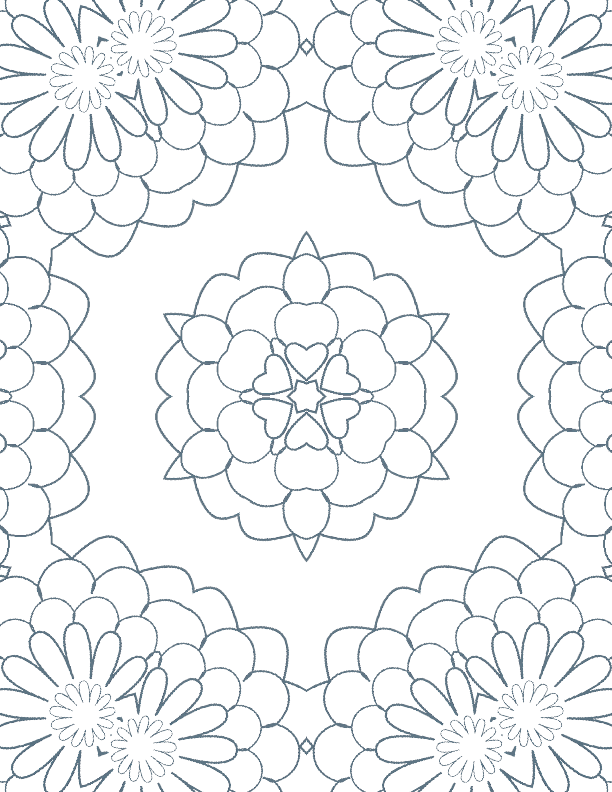 2. Relax and Color for Free