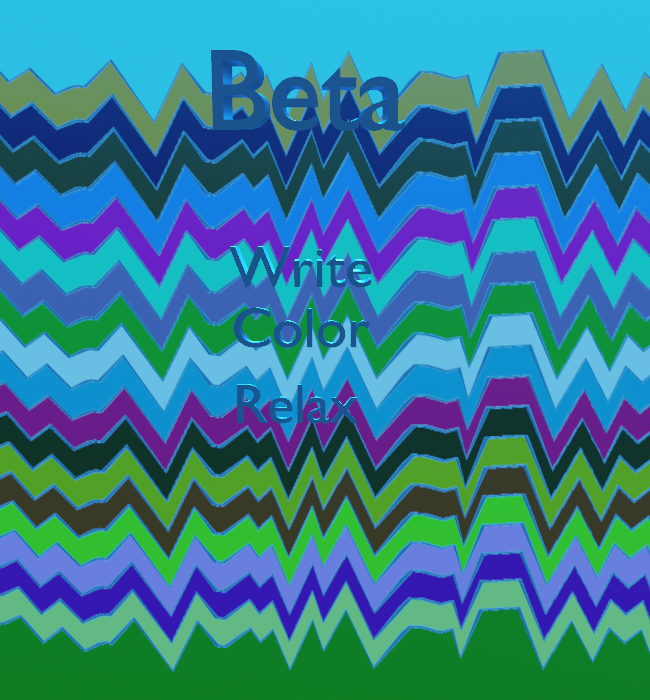 Beta Brain Wave Coloring Journal