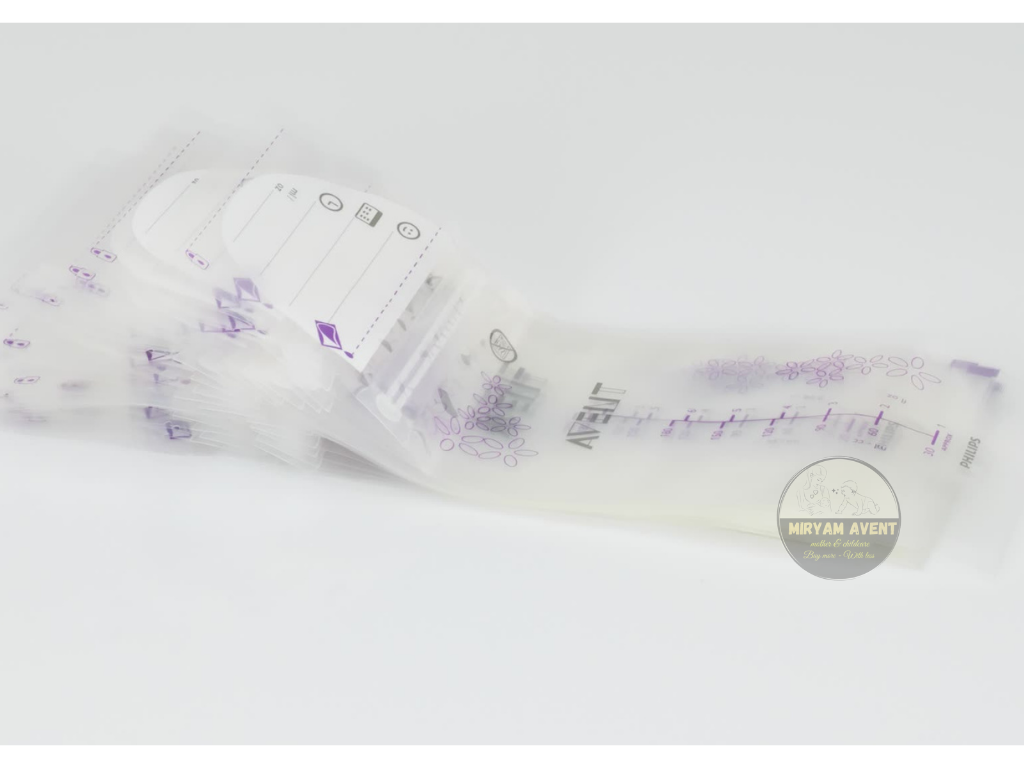 Sachets de conservation de lait maternel Avent