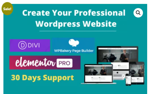 Professional Wordpress Website Creation