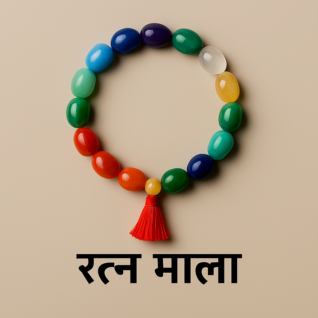 Gemstone Mala Bracelet