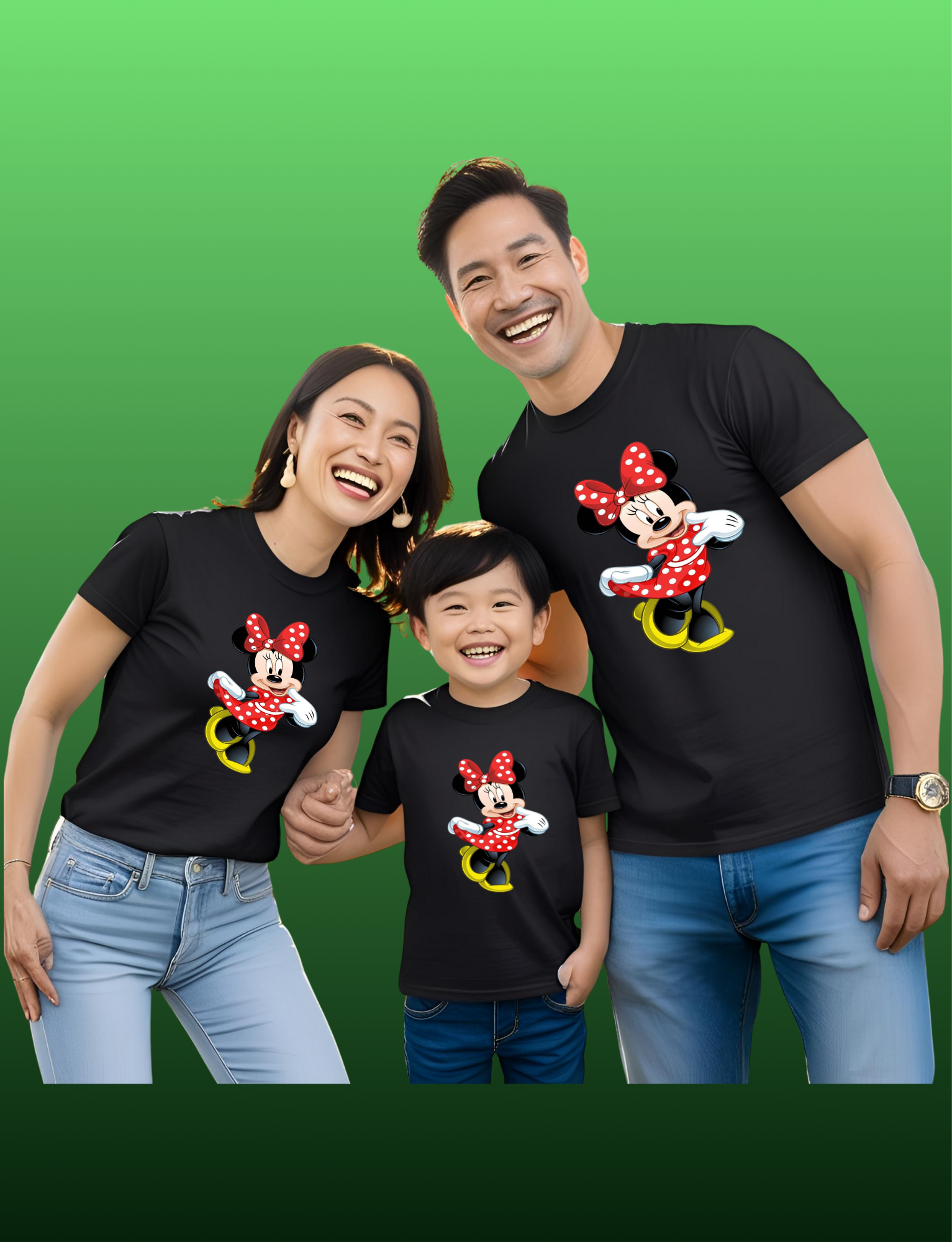 Cartoon Character Print T-Shirt