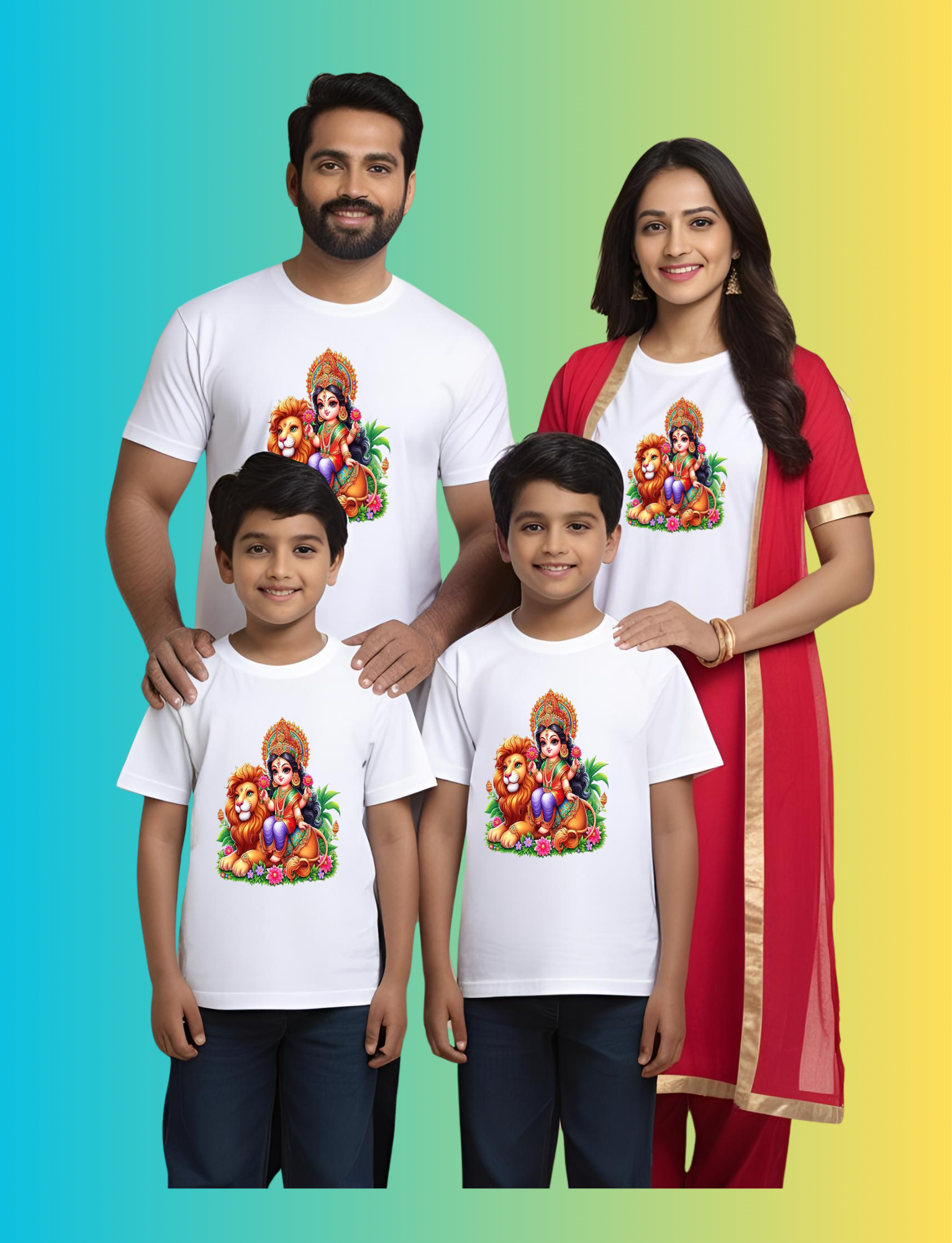 Durga Goddess Graphic T-Shirts