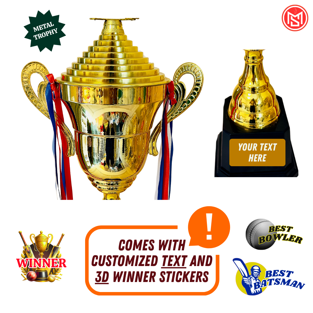 Cricket Trophy for Winner/Runner-up