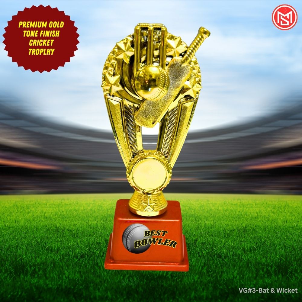 Premium Plastic Cricket Trophy