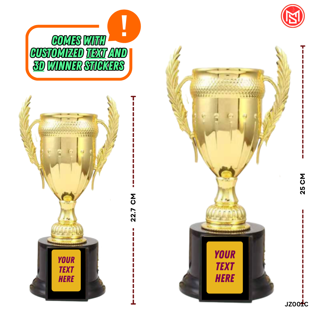 Golden Trophy Small for All Occasions