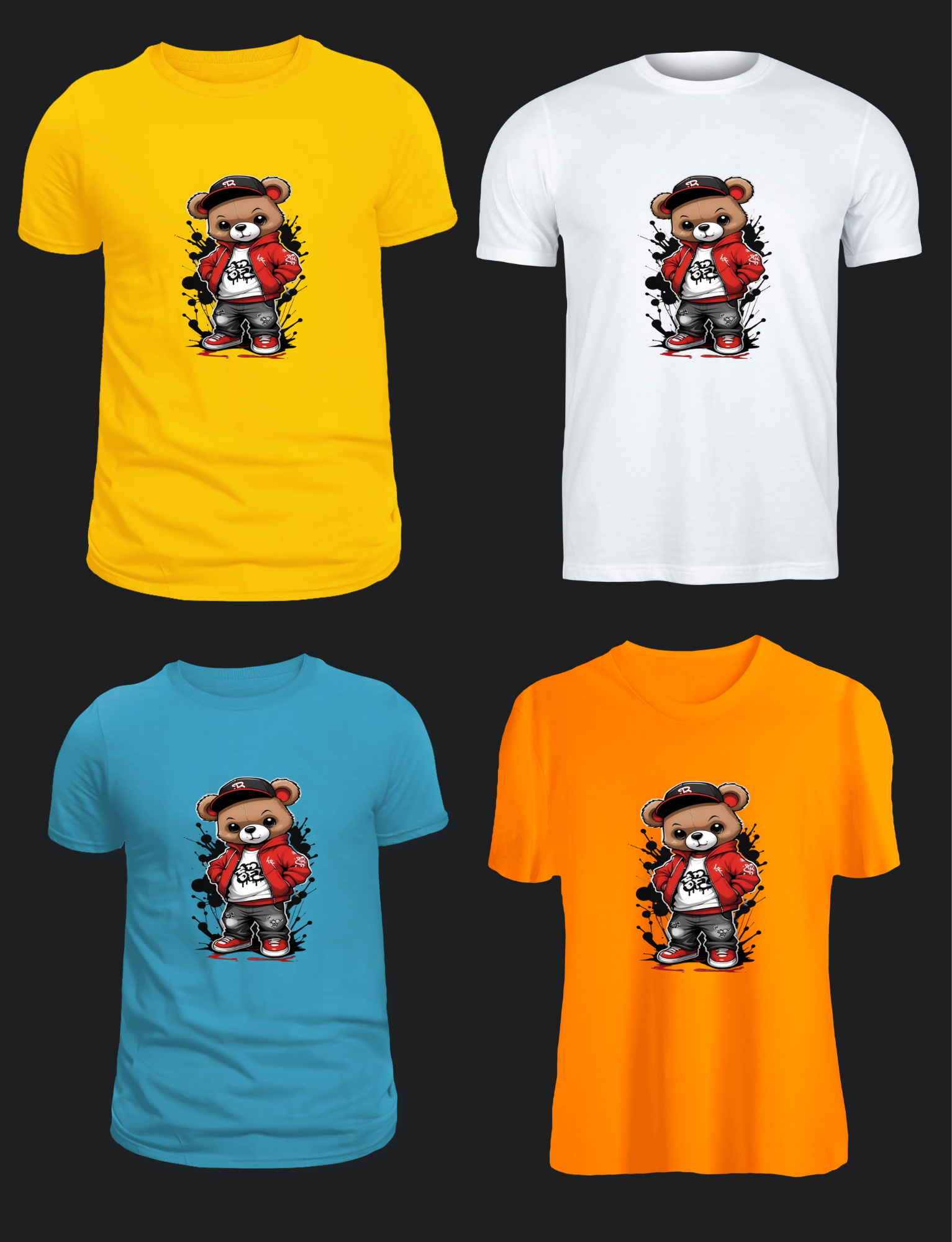 Cool Bear Graphic T-Shirt