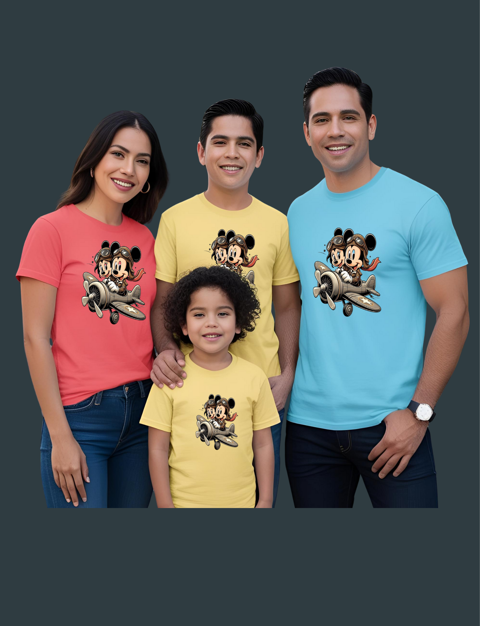 Cartoon Character Print T-Shirt