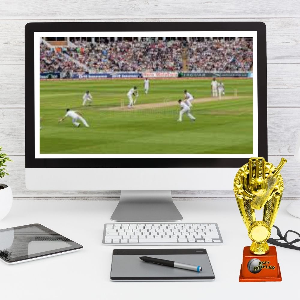 Premium Plastic Cricket Trophy